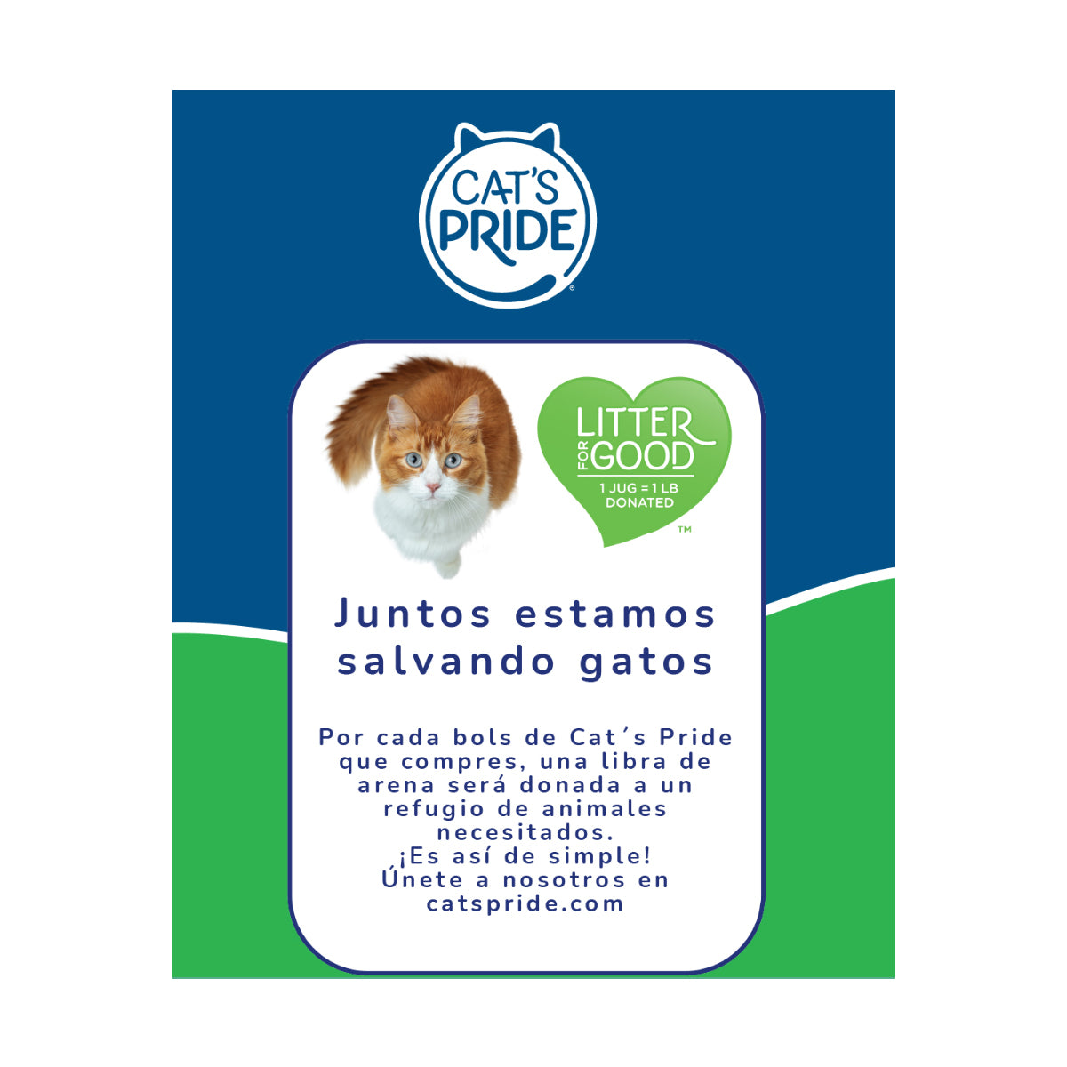 Arena Para Gato Perfumada Cats Pride 4.5 Kg