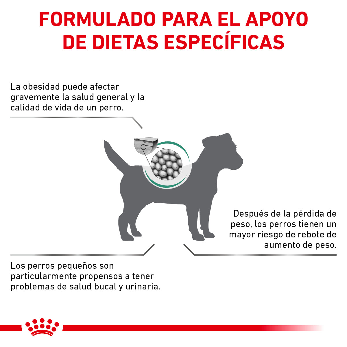 Alimento para Perro Adulto Razas Pequeñas Saciedad Royal Canin VET Satiety Support Small Dog