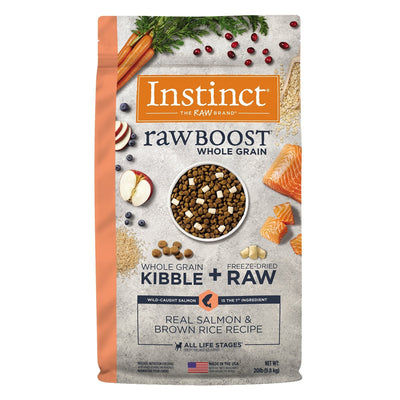 Alimento para Perro Instinct Raw Boost de Salmón con Granos y Arroz Integral