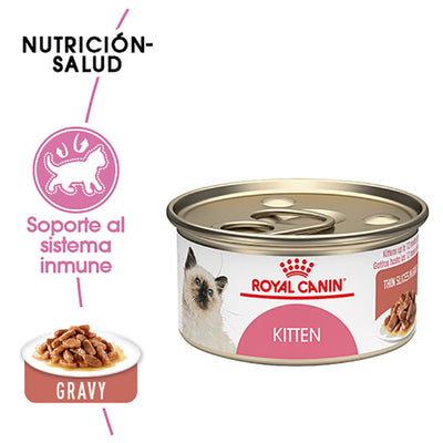 Alimento Húmedo en Lata para Gatito Royal Canin SPT Kitten Instinctive Gravy Pieza Individual