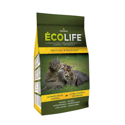 Arena para Gatos Natural Biodegradable Ecolife 4.5 Kg