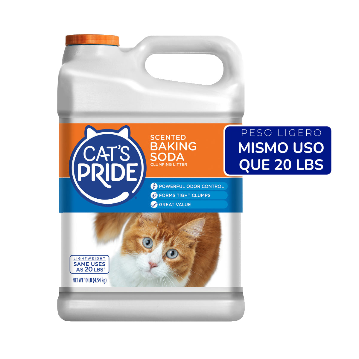 Arena Para Gatos Perfumada con Bicarbonato de Sodio Cats Pride 4.5 Kg