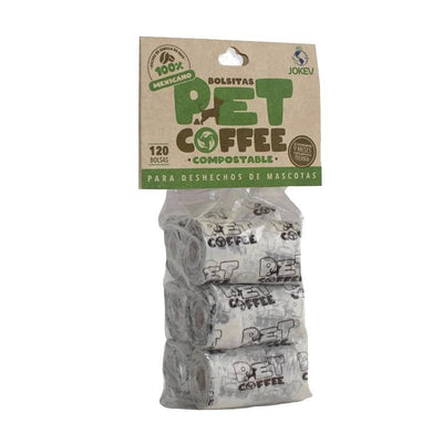 Bolsas Compostables para heces de mascotas Pet Coffee