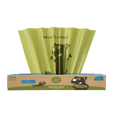 Caja con bolsas Extra Grande biodegradables y compostables para heces de perro Earth Rated PoopBags