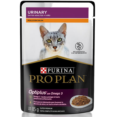 Alimento Húmedo para Gato en Sobre Urinary Purina Pro Plan 3 Sobres Producto Dañado
