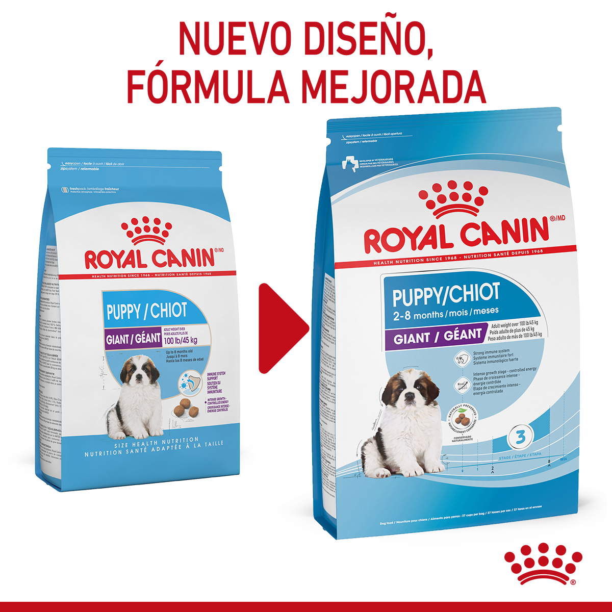 Alimento para Cachorro Raza Grande Royal Canin SPT  Giant Puppy 13.6 kg