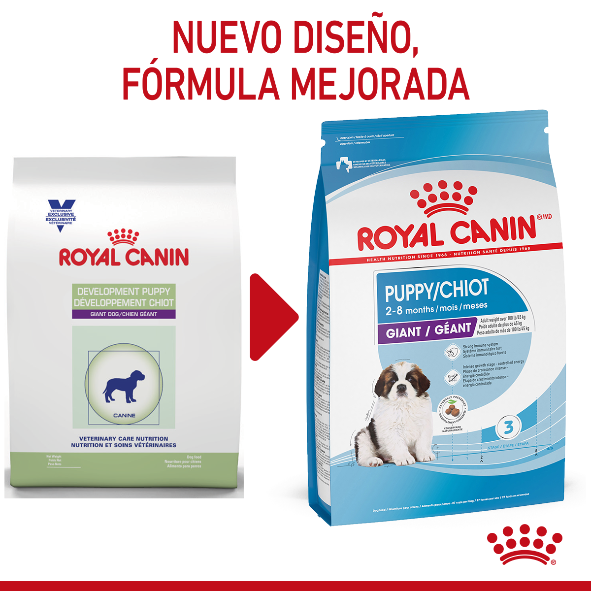 Alimento para Cachorro Raza Grande Royal Canin SPT  Giant Puppy 13.6 kg