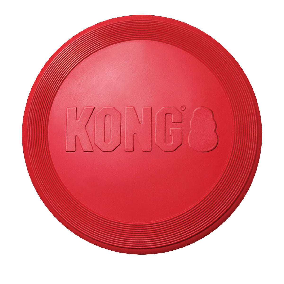 Juguete Frisbee Flyer Kong Rojo