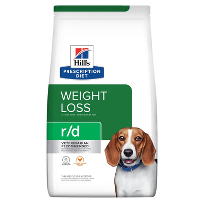 Alimento para Perro Adulto r/d Pérdida de Peso Hill's Prescription Diet 12.5 Kg Producto Dañado