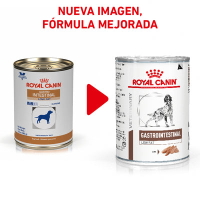 Alimento en Lata Gastrointestinal Bajo en Grasa Royal Canin VET Gastro Intestinal Low Fat