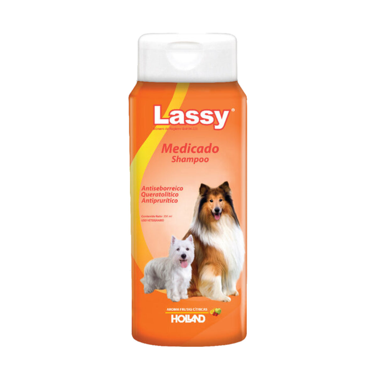 Shampoo Medicado Lassy Holland 350 ml