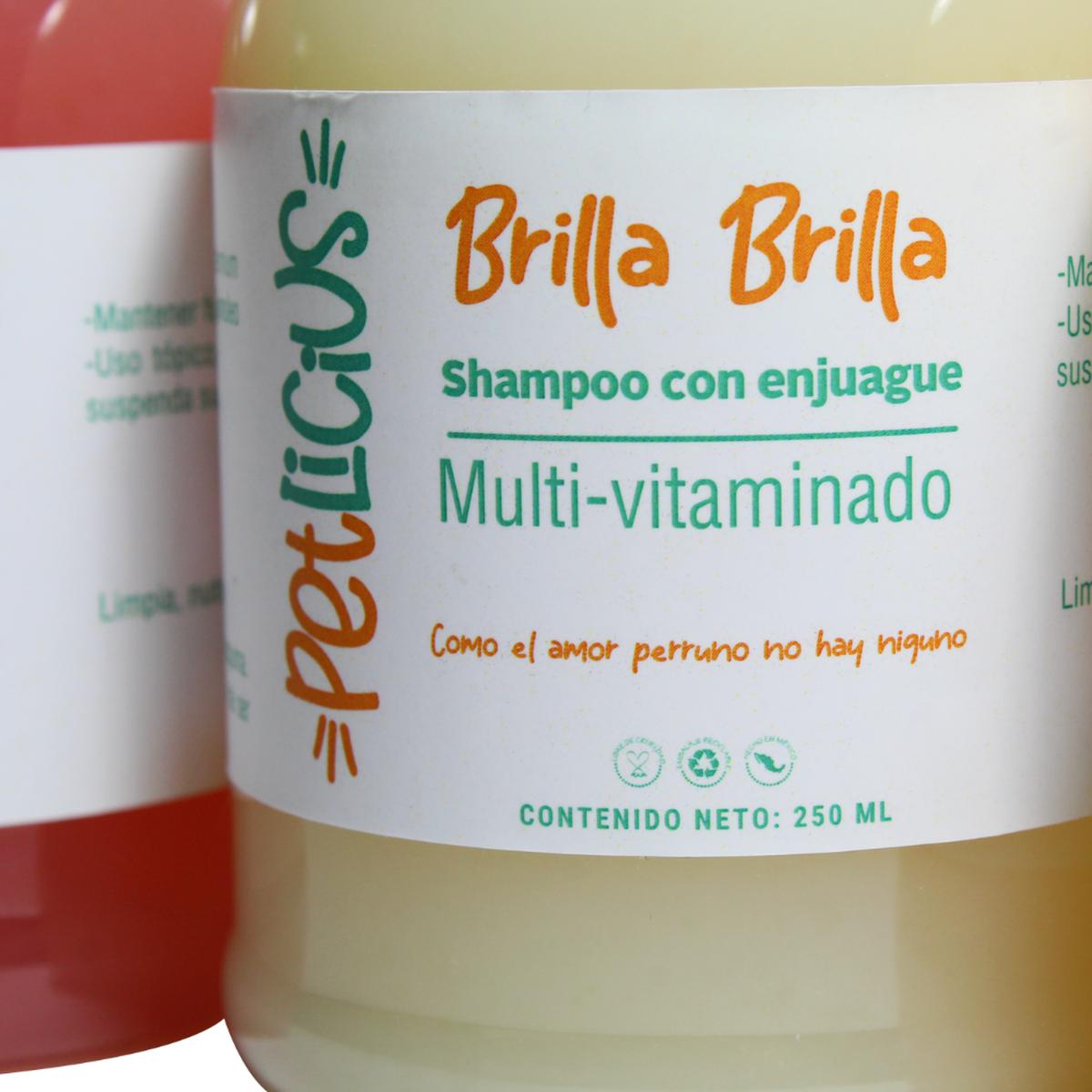 Shampoo Multi Vitaminado Brilla Brilla
