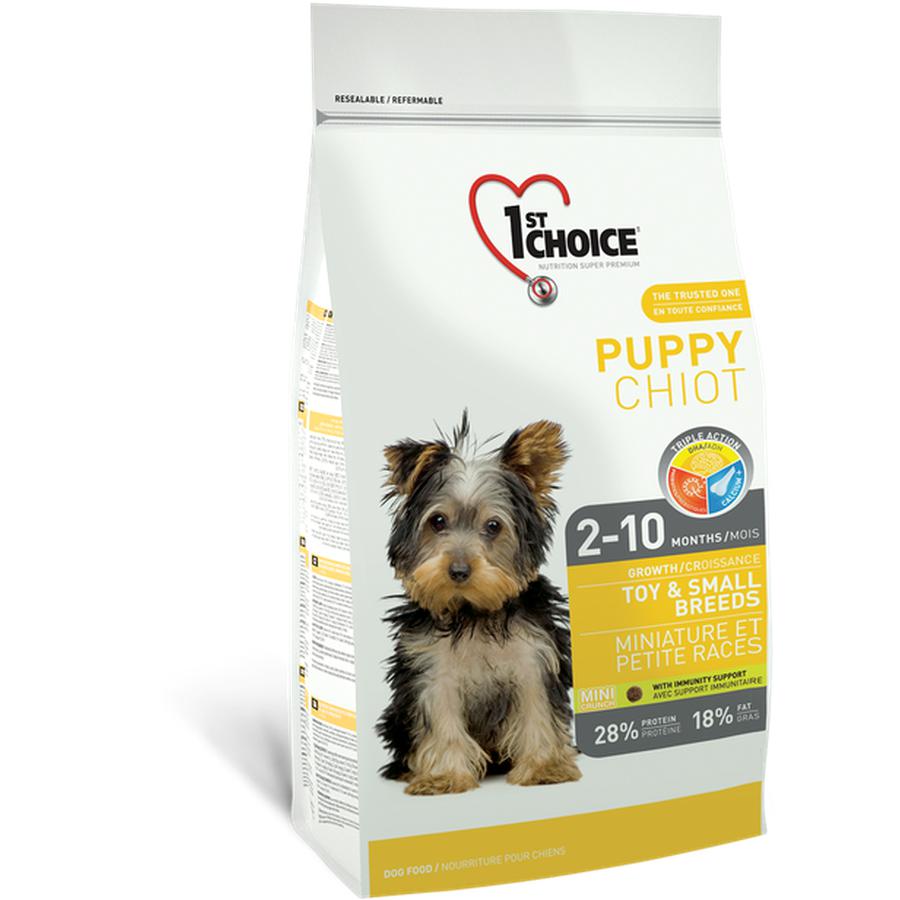 Alimento Puppy Toy & Small Breed 1st Choice