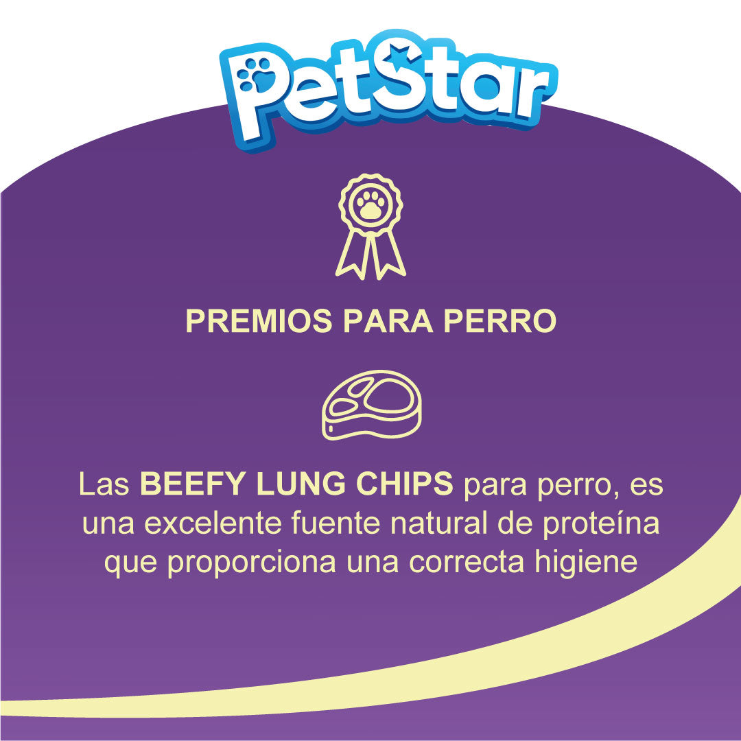 Premios Beefy Lung Chips True Bites