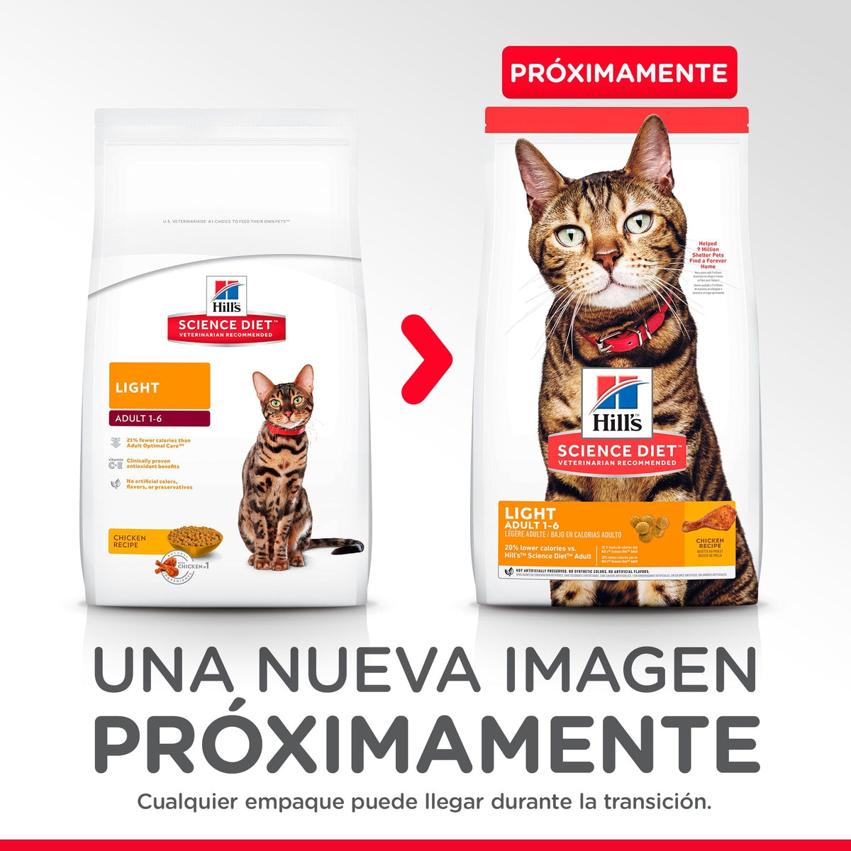 Alimento para Gato Hill's Science Diet Adult Light