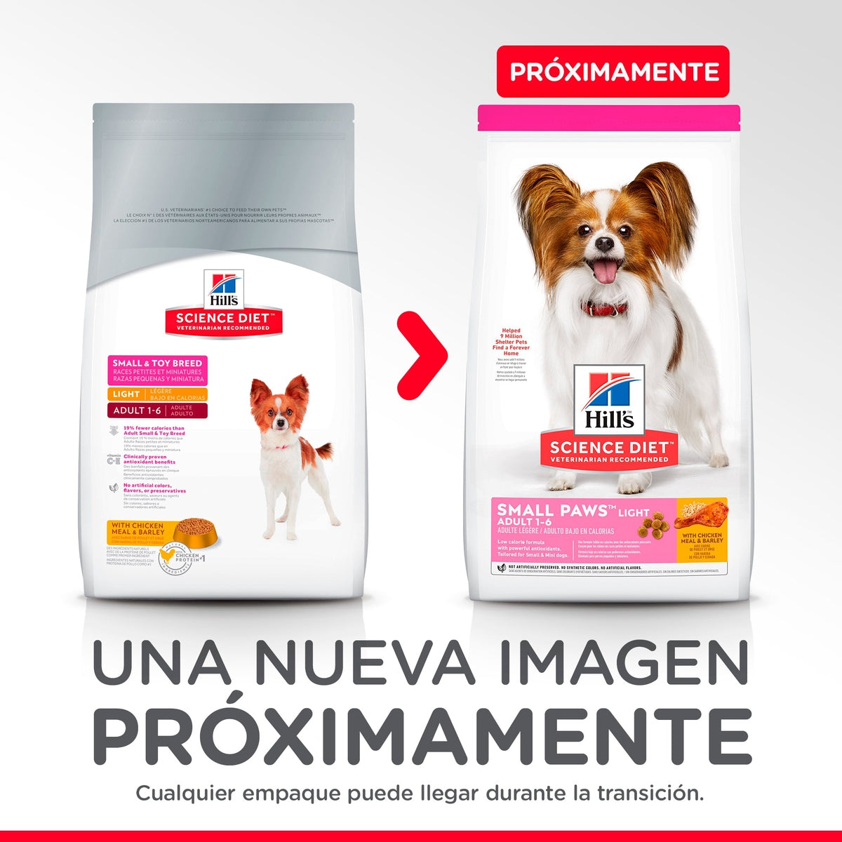 Alimento para Perro Hill's Science Diet Adult Light Small Paws