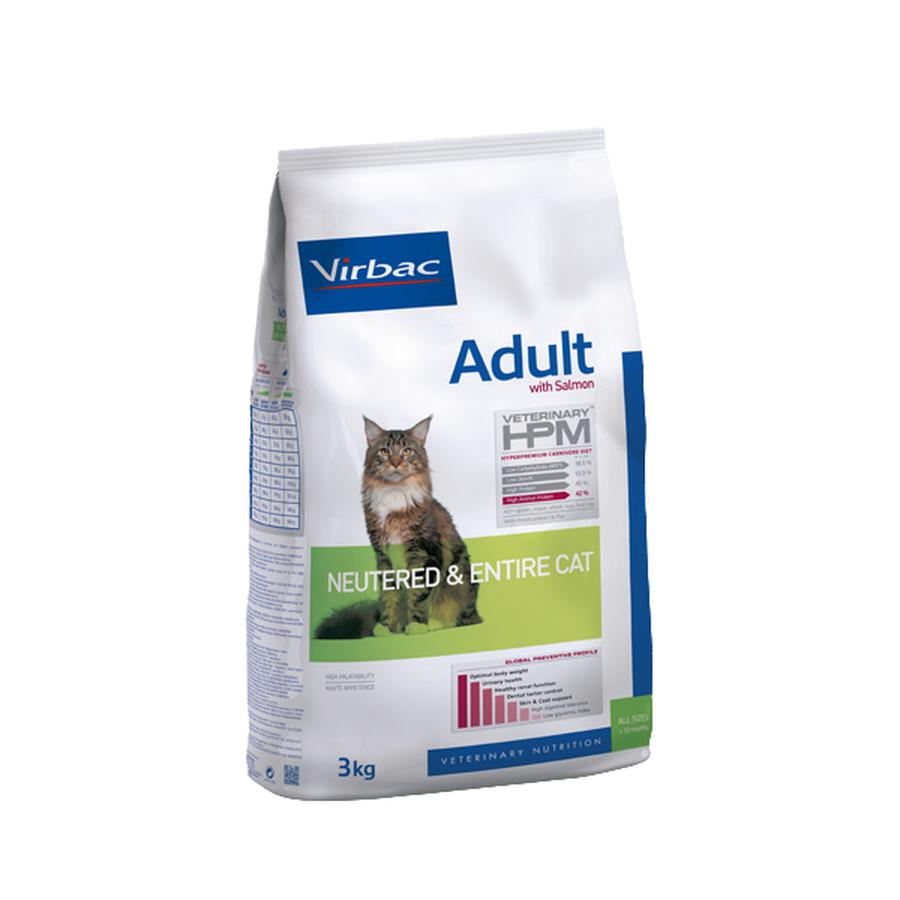 Alimento para Gato Adulto Neutered and Entire con Salmón Virbac