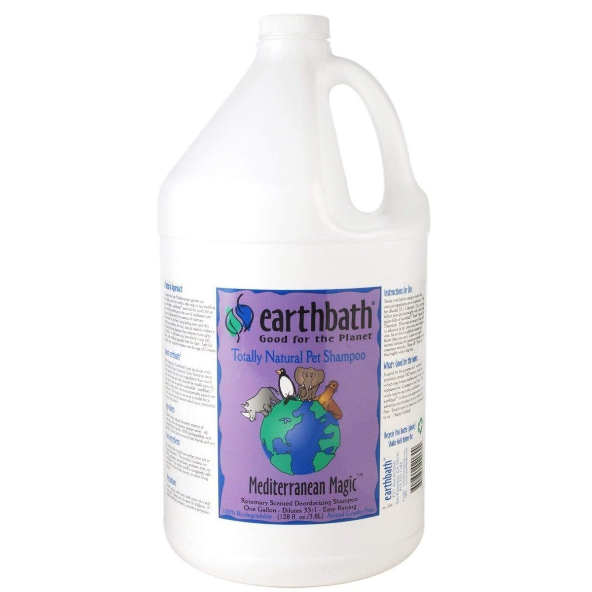 Shampoo Biodegradable para Olores Fuertes Earthbath