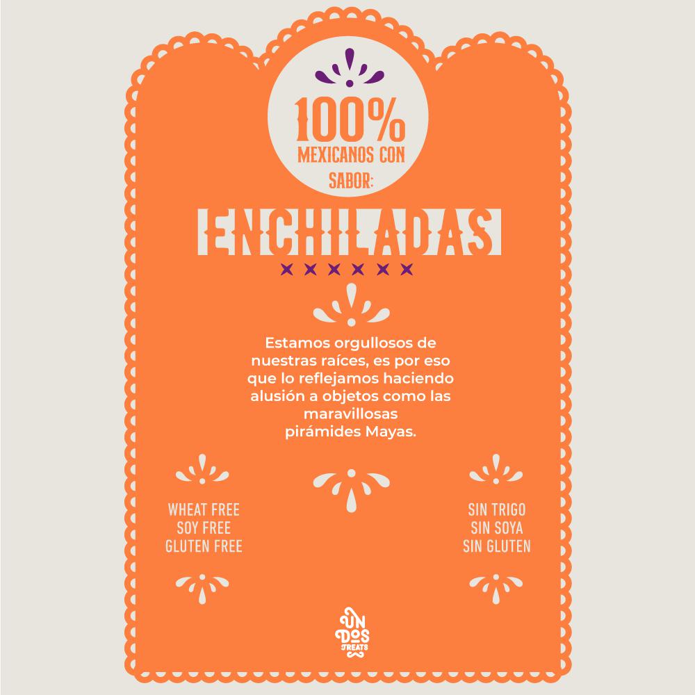 Premios Saludables Gourmet Enchiladas Un Dos Treats