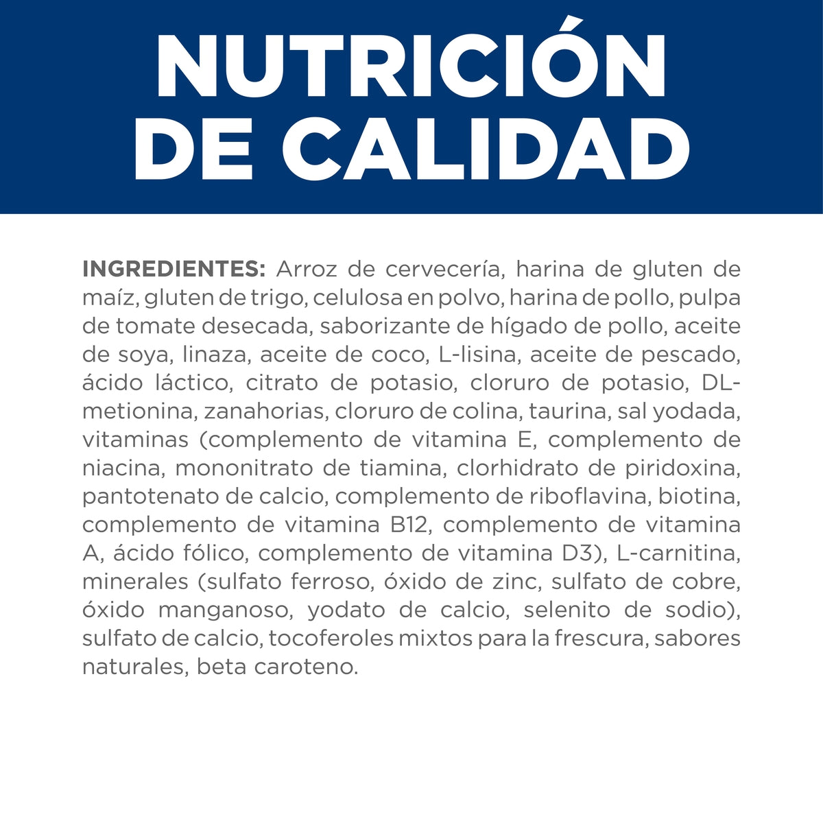 Hill's Prescription Diet c/d Multicare + Metabolic Cuidado Urinario + Metabolic Alimento Seco