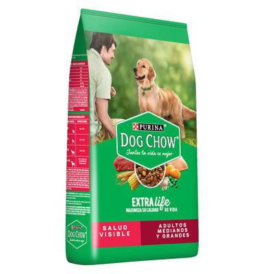 Purina Dog Chow Extra Life para Perro Adulto Razas Medianas y Grandes
