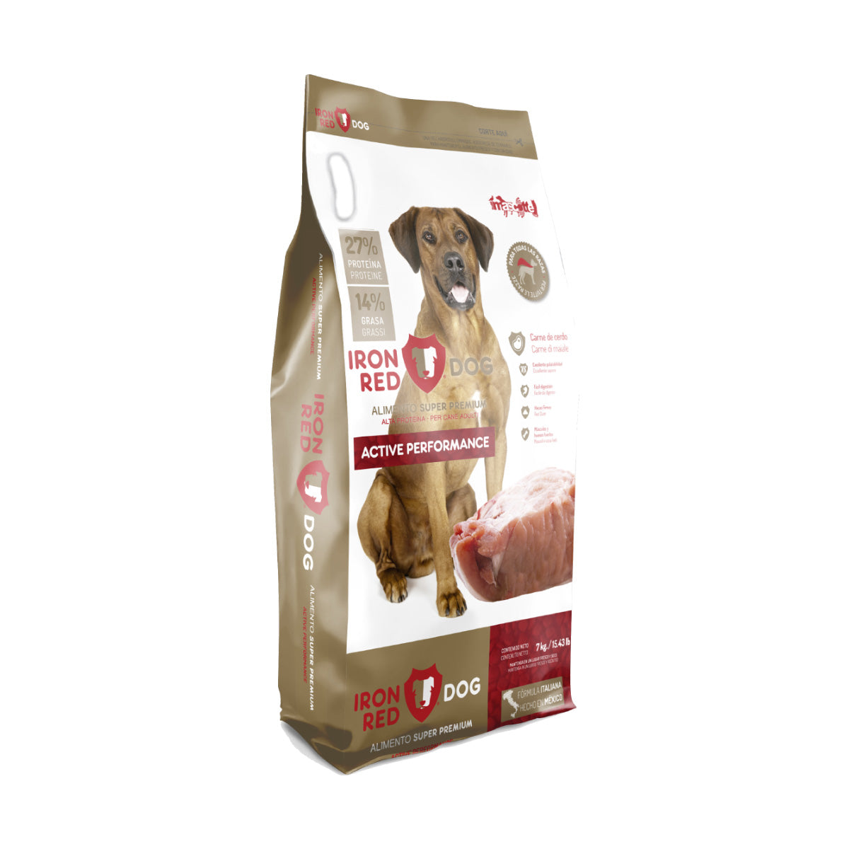 Alimento para Perro Adulto Todas las Razas Alto en Proteína Iron Dog Premium