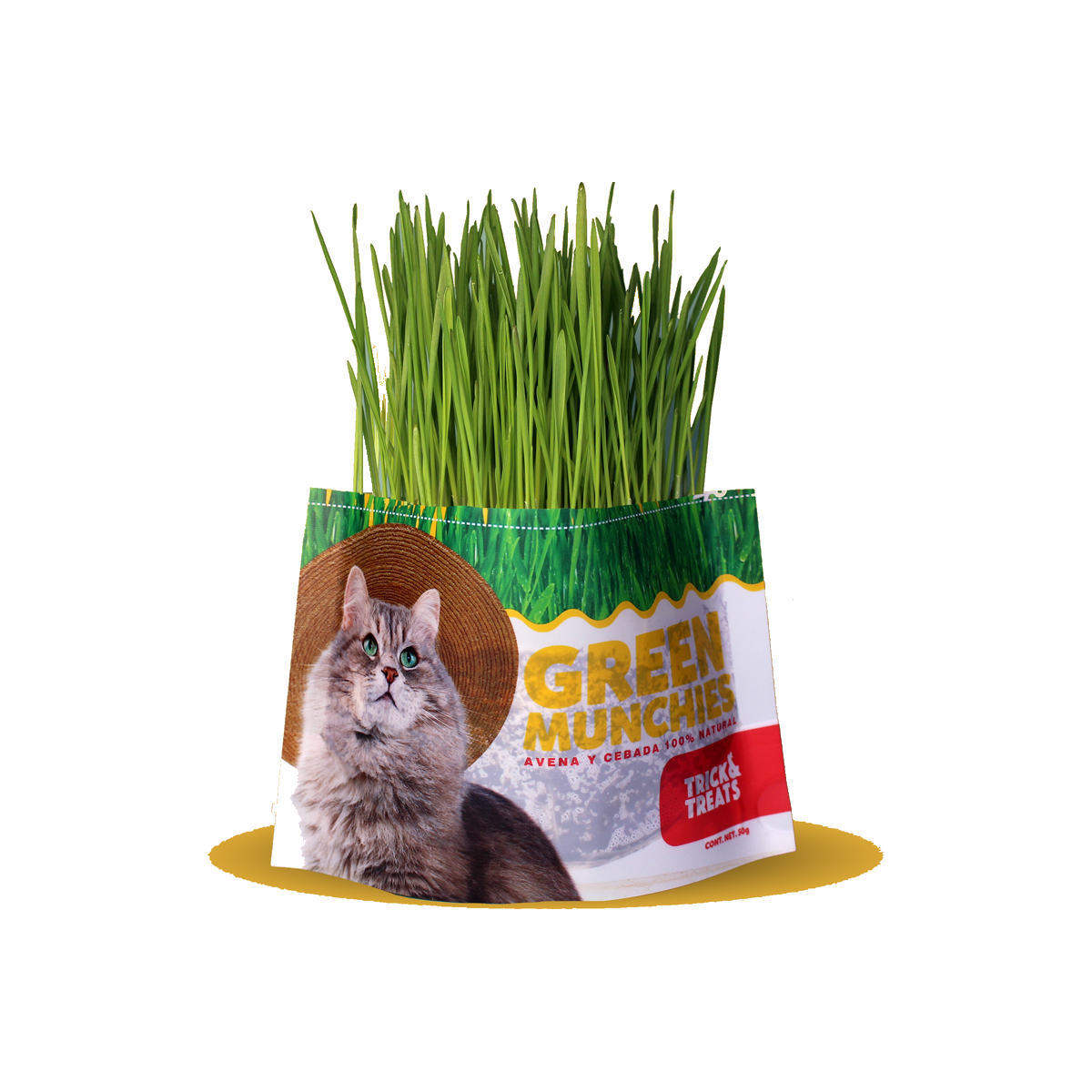 Pasto para Gato Green Munchies