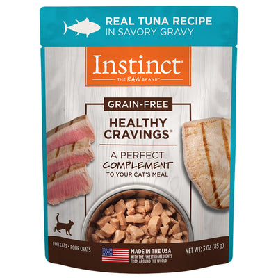 Sobre Instinct Healthy Cravings de Atún para Gato