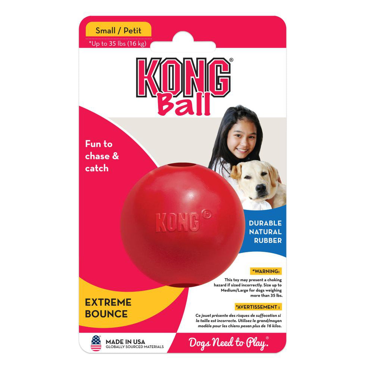 Juguete Ball with Hole Kong