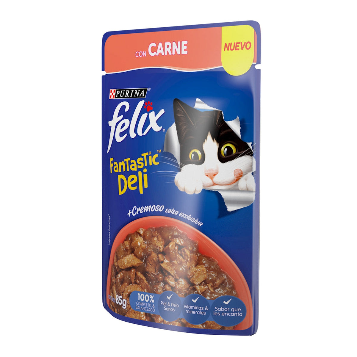 Purina Felix Fantastic Deli con Carne 24 Pouches