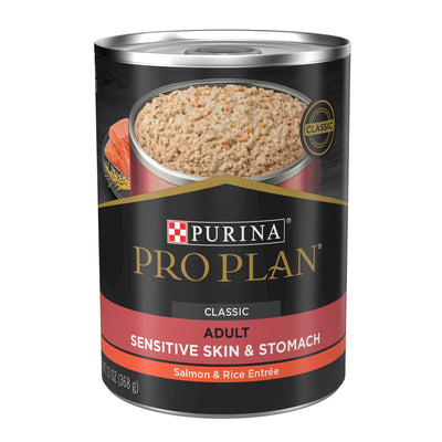 Purina Pro Plan Sensitive Skin Salmon y arroz Alimento Húmedo Lata (Individual)