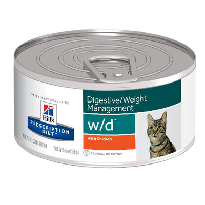 Alimento enlatado para Gato w/d Hill's Prescription Diet (Individual)