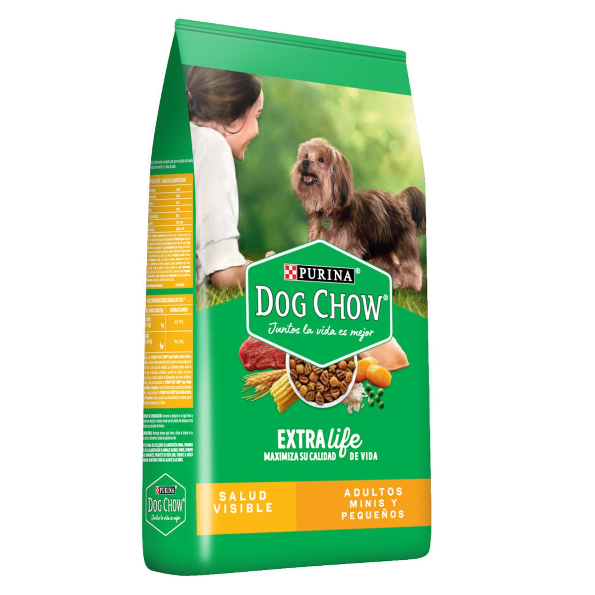 Purina Dog Chow Extra Life para Perro Adulto Razas Minis y Pequeñas