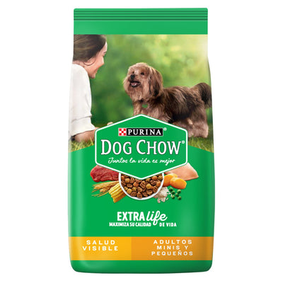 Purina Dog Chow Extra Life para Perro Adulto Razas Minis y Pequeñas
