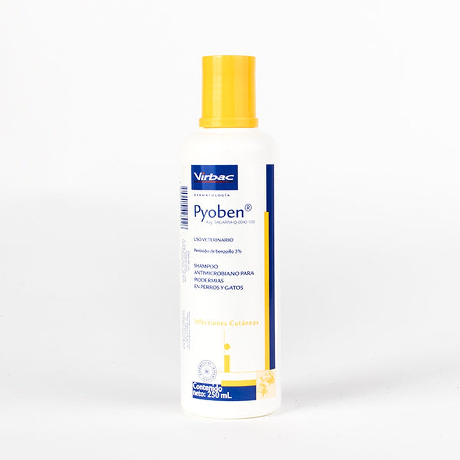 Shampoo Pyoben Antimicrobiano para piodermas Virbac