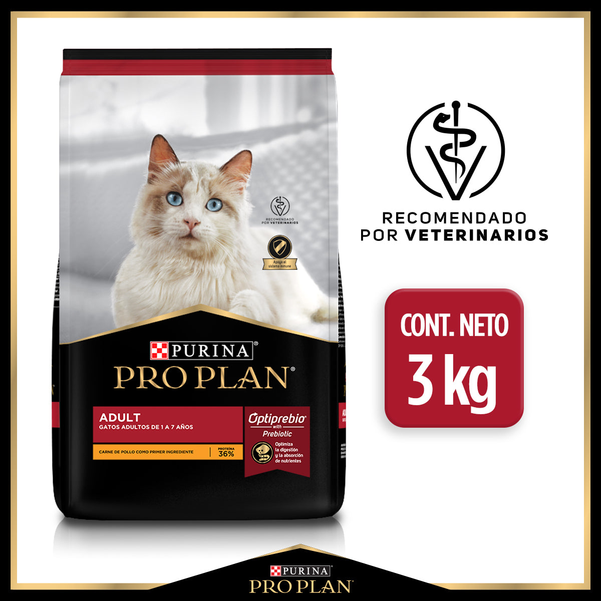 Alimento para Gato Pro Plan Adult