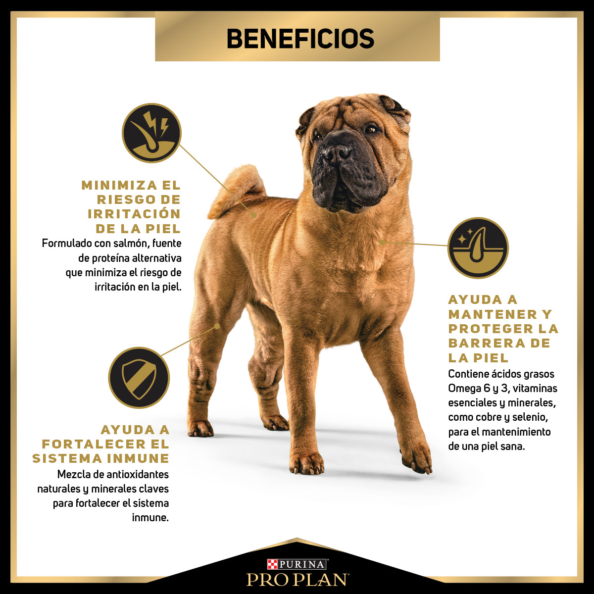 Alimento para Perro Purina Pro Plan Sensitive Skin Puppy con OptiDerma