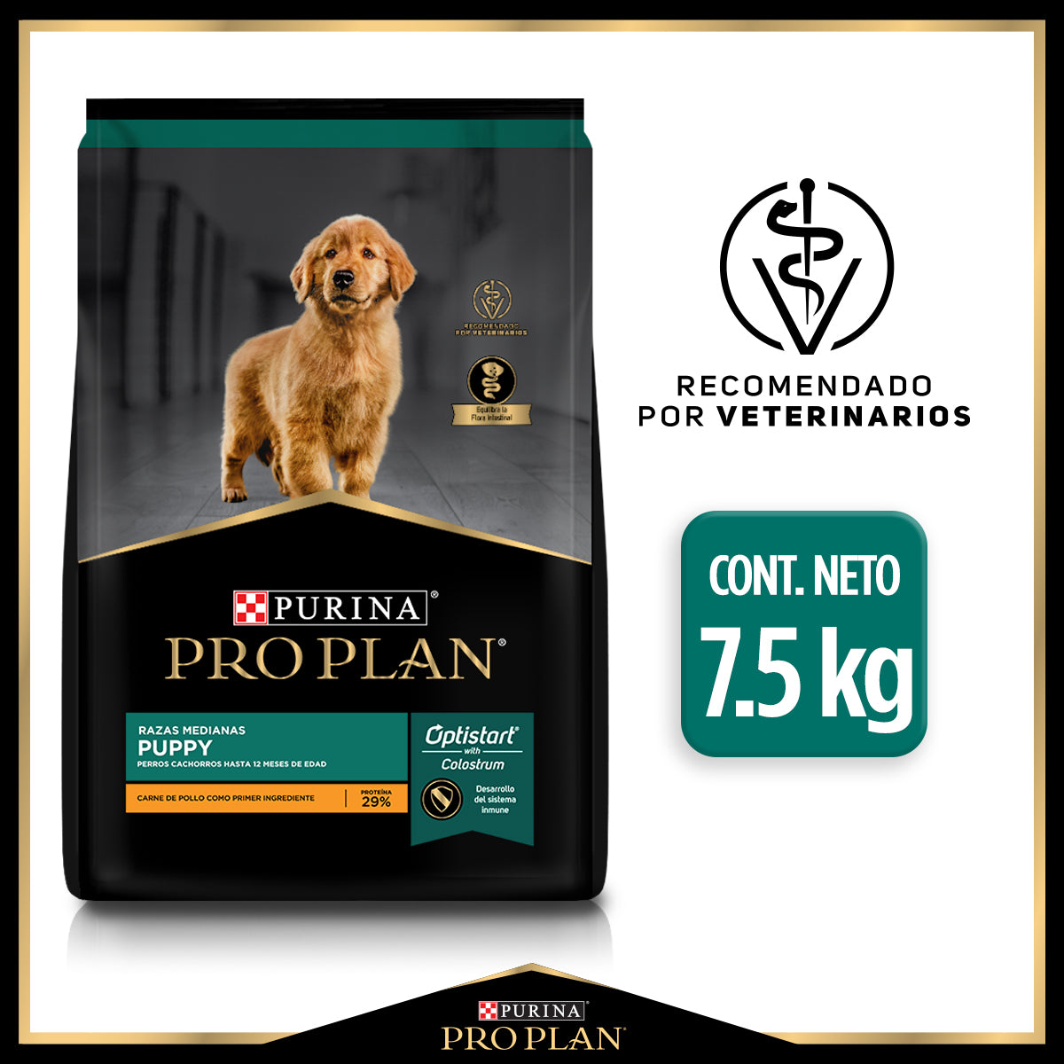 Alimento para Cachorro Pro Plan Razas Medianas
