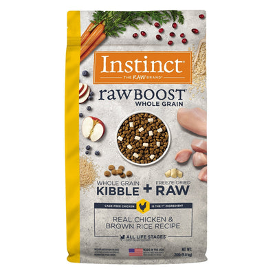 Alimento para Perro Instinct Raw Boost de Pollo con Granos y Arroz Integral