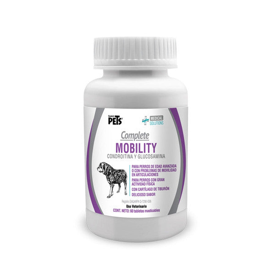 Tabletas Complete Mobility Condroitina Y Glucosamina Fancy Pets