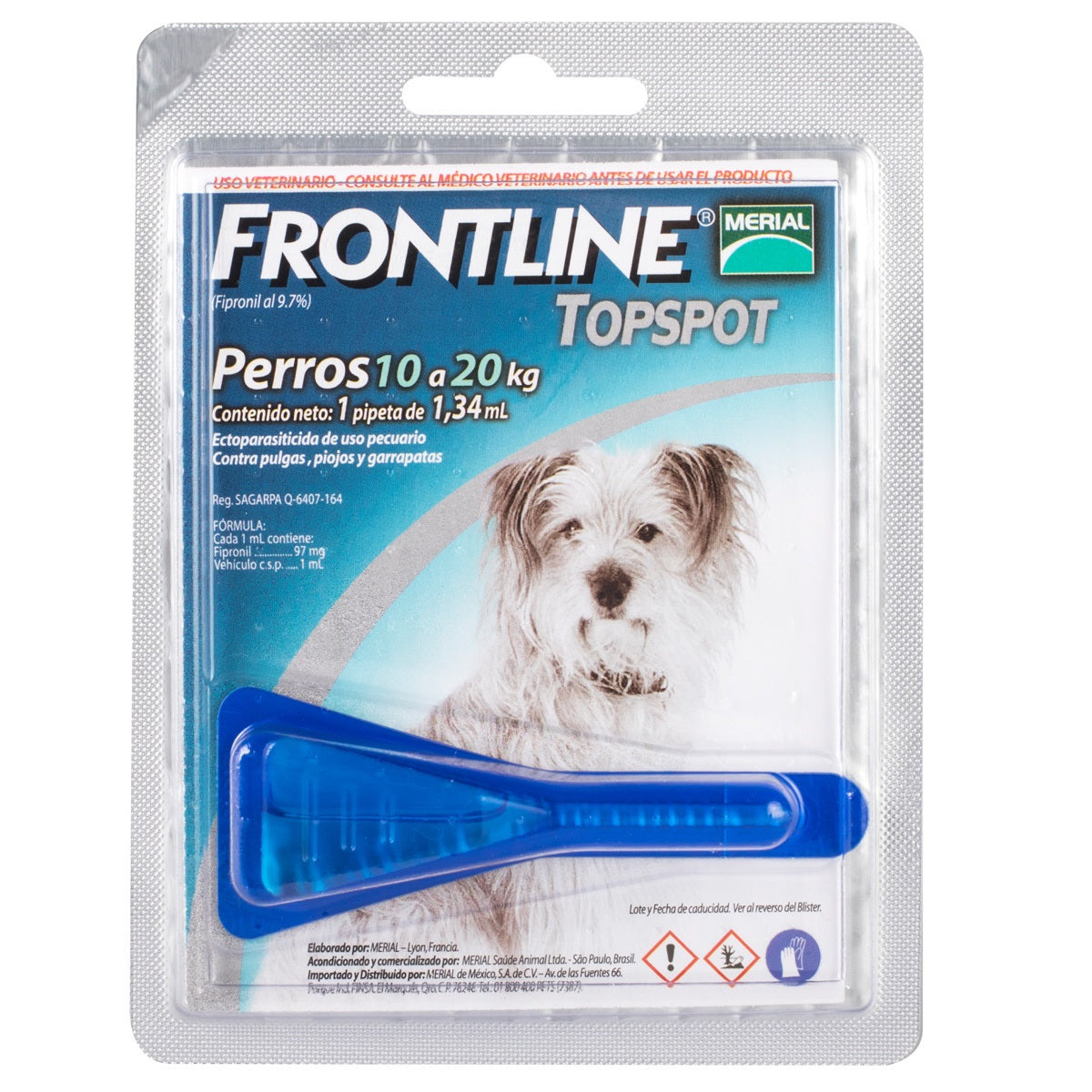 Pipeta Frontline Top Spot para Perro
