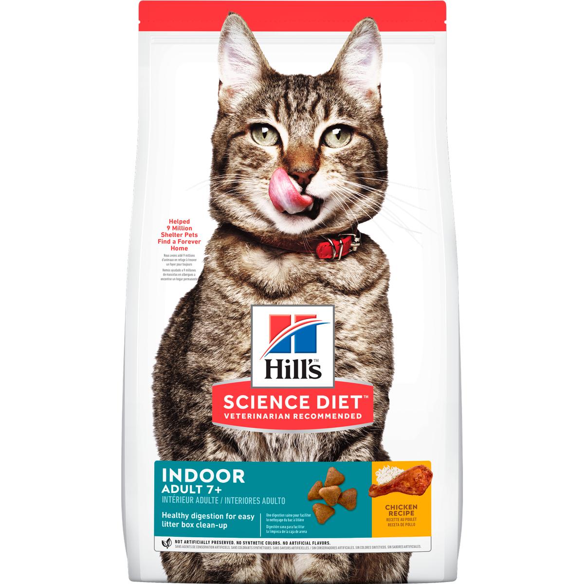 Alimento para Gato Hill's Science Diet Adult 7+ Indoor