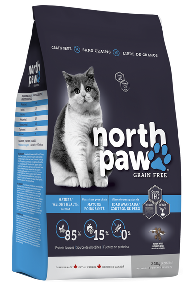 Alimento para Gato North Paw Mature Weight